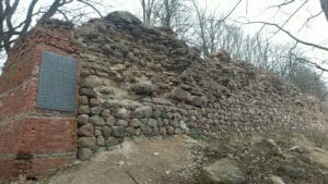 Гдов Псковской области: стены древней крепости