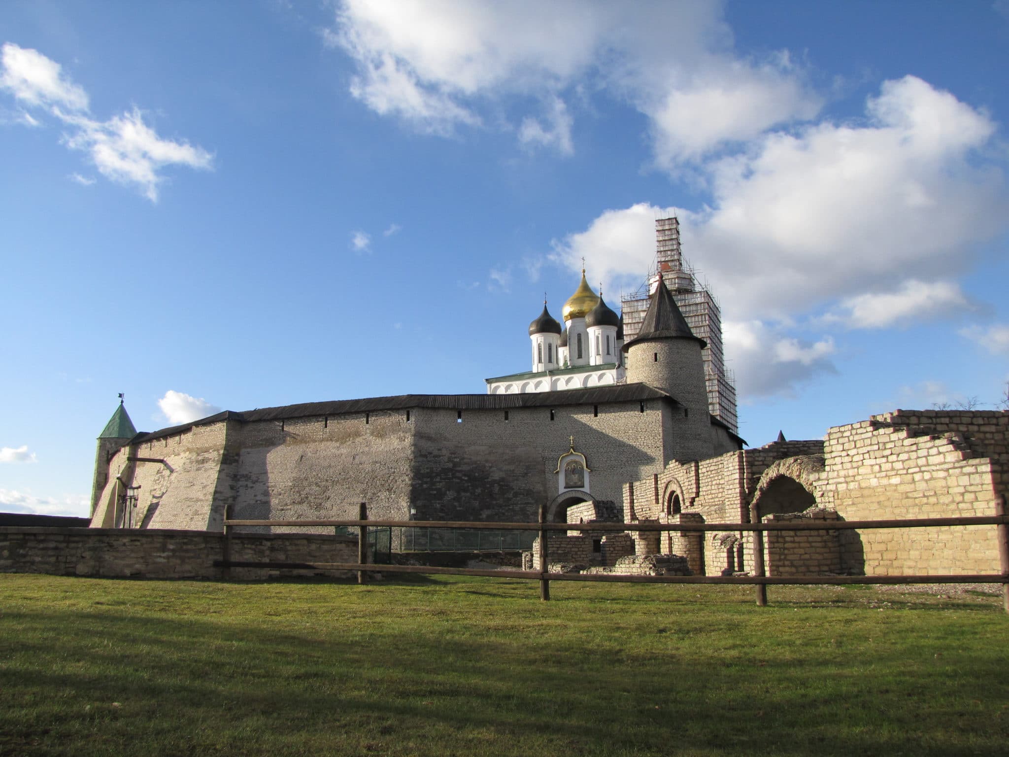 Крепости во пскове