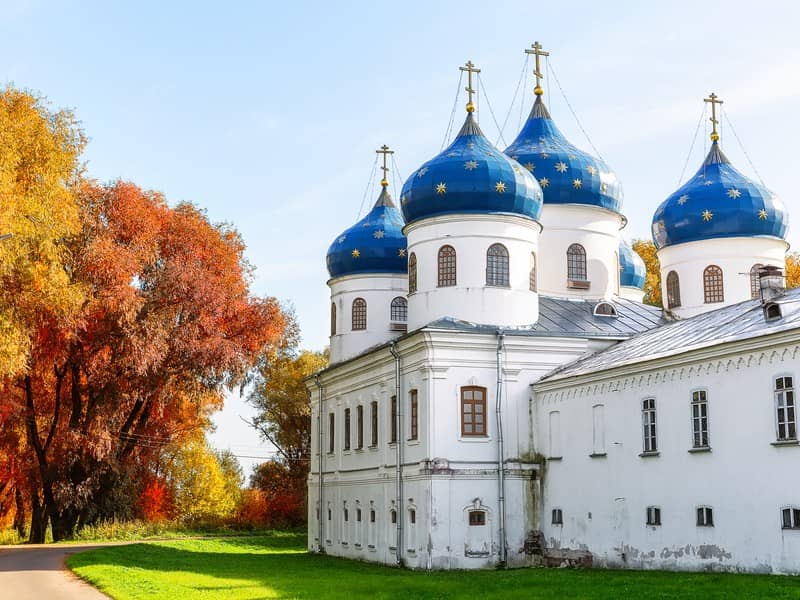 Новгородская область осень